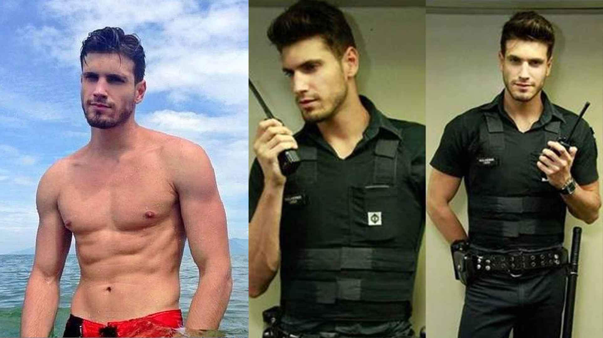 En Brasil se encuentra el policía más sexy del mundo
